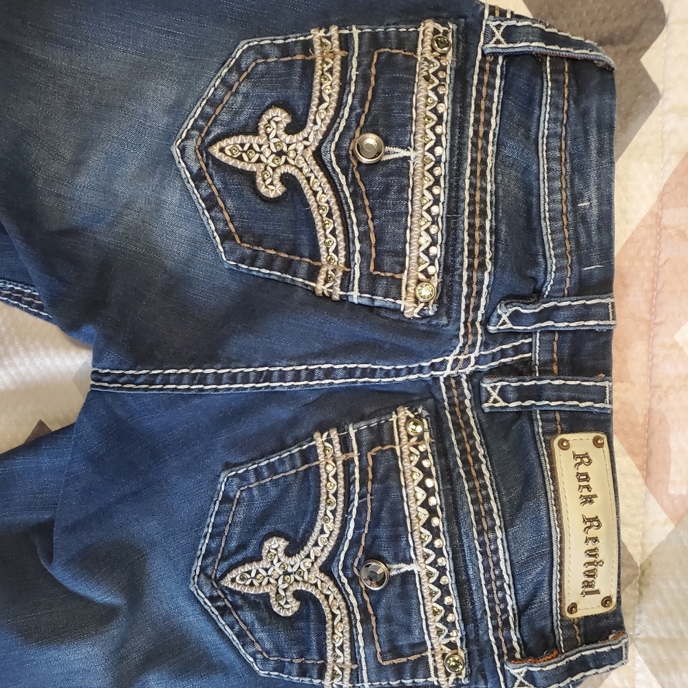 Rock revival skinny jeans